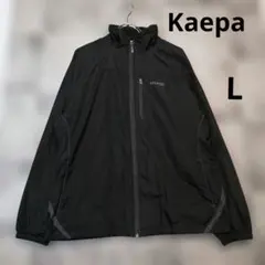 Kaepa ブラック ナイロンジャケット　L　ケイパのサムネイル