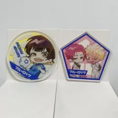 ブルーロック アクリルコースター 2点 冴&士道 蜂楽
