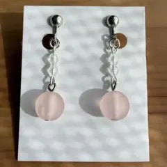 イヤリング（no.8）　春めく