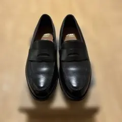 【美品】ASICSローファー27.5cm 黒のサムネイル