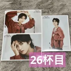 M!LK 26杯目 曽野舜太 3枚セット