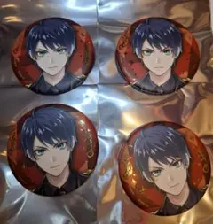 ツイステ ブレイジングジュエル POPUP 缶バッジ デュース スペード