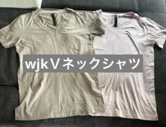wjk Vネック Tシャツ　2枚セット　サイズM