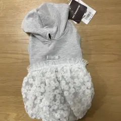 PET PARADISE フード付き花柄レース 犬服（DSS）