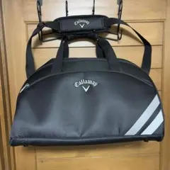 極美品Callawayシューズインポケット付/大型ボストンバック