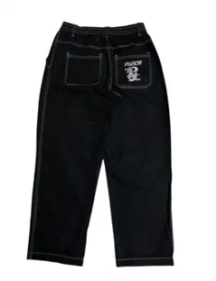 8e greedy デニムパンツ ネイビー ホワイトステッチ (限定デニム 