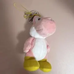 USJ スーパーニンテンドーワールド ヨッシー ぬいぐるみ キーチェーン ピンク