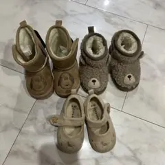 【美品】秋、冬靴　13センチ　3足セット