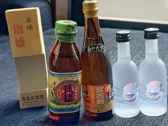 古酒 泡盛、焼酎 ミニボトル 4本セットのサムネイル