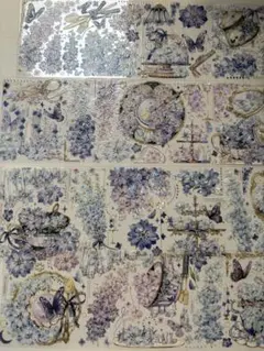 海外マステ　ループ売り　人物　コラージュ