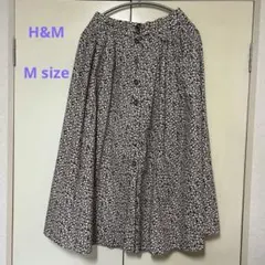 H&M 花柄スカート EUR 36, UK 8
