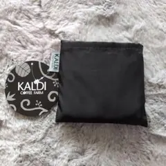 KALDI エコバッグ To be Happy ブラック