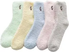 ⭐限定1⭐靴下 レディース もこもこ くつしたソックス