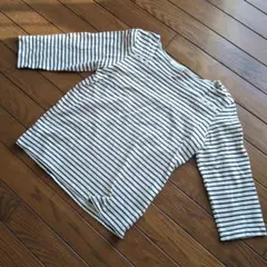 Studio Clip ストライプ柄 五分袖 トップス