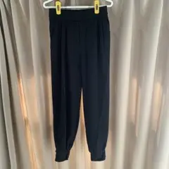 Vis ツータック ジョガーパンツ サイドポケット付き S 小さいサイズ
