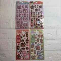 ⭐︎正規品⭐︎もんちっち　うるちゅるポップシール　平成はっぴーフォン