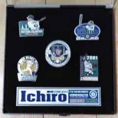 ピンバッジ　ICHIRO5点セット