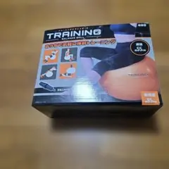 バランスボール 直径55cm オレンジ ブラック