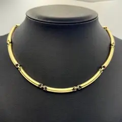 美品✨クリスチャンディオール　ヴィンテージ　ゴールド　ネックレス ホワイトのサムネイル