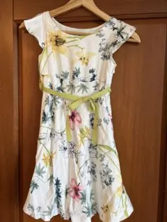 ZARA children 花柄 ノースリーブ ワンピース 124-132cmのサムネイル