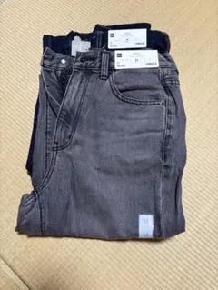 デニムパンツ グレー ネイビー M セット