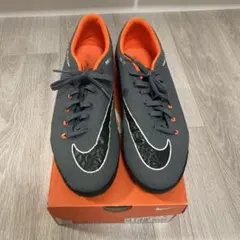 Nike Mercurial フットサルシューズ グレー/オレンジ