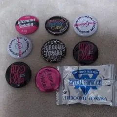 登坂広臣缶バッジ8個セット