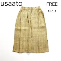 新品　未使用　うさとの服 usaato ロングスカート フレアスカート 2026年最新】usaatoうさとの服スカートの人気アイテム - メルカリ