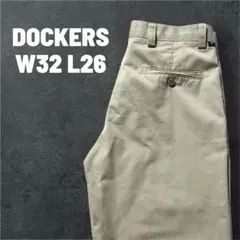 DOCKERS チノパン ベージュ 実寸 W32 L26