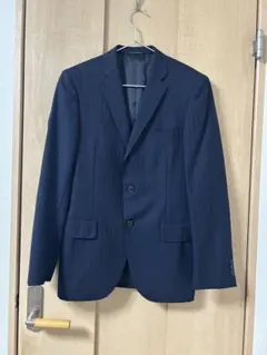 ユナイテッドアローズネイビーストライプ ビジネスジャケット