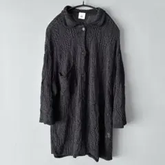 6(ROKU)＞SUKASHI KNIT SHIRT/ニット 黒 - メルカリ