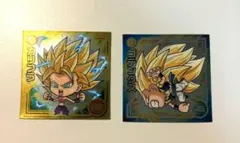 ドラゴンボール カリフラ w6-05 ゴテンクス w4-16 2枚セット
