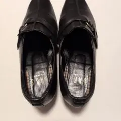 DAKS ブラック ローファー 3.2cmヒールのサムネイル
