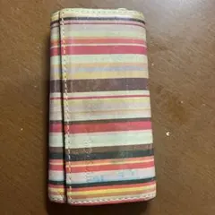 Paul Smith キーケース　マルチストライプ