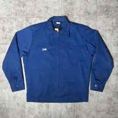 70s〜 six gun blue zip work jacket TALON