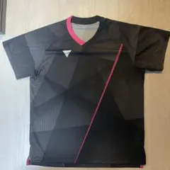 【最終値下げ！】VICTAS 卓球ユニフォーム 2XL ブラック/ピンク