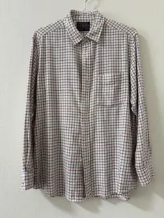 ユニクロ メンズ チェック柄 フランネルシャツ