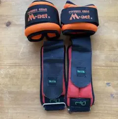 TANITAトレーニングギア Dew M-net アンクルリストウエイト セット