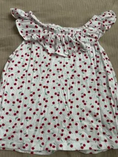 h&mさくらんぼトップス110センチ