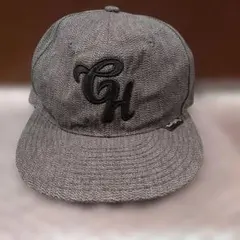 Good Heller ブラックシャンブレー キャップ