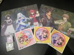 にじさんじ★くら寿司★下敷き2枚★ステッカー★消しゴム