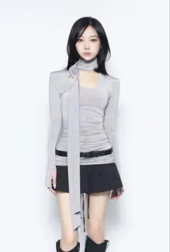 Theredthread zip asymmetric tops - メルカリ