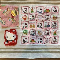 ハローキティ ハンカチ　ティッシュ 平成レトロ