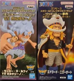 d*7様 「未開封」ワンピース ルフィギア5 ニューゲート　メガワーコレ フィギ