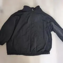 美品　ブラック フード付き ジャンパー 4L