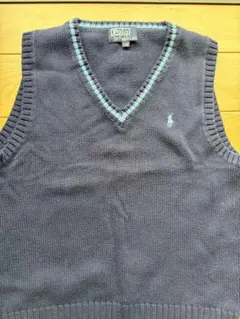 Polo by Ralph Lauren ネイビー ベスト 140
