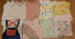 子供服　女の子　夏物まとめ売り 7点　90-100 トップス　➕肌着２点