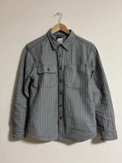 美品　Patagonia ウェルディングシャツ　メタルボタン ヘリンボーン