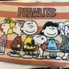 スヌーピーの膝掛け