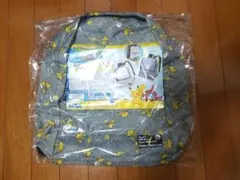 ポケットモンスター サン&ムーン プレミアムリュック グレー ピカチュウ柄